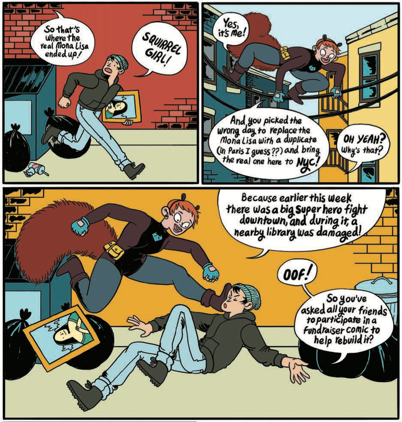 Unbeatable Squirrel Girl #26 art by Madeline McGrane